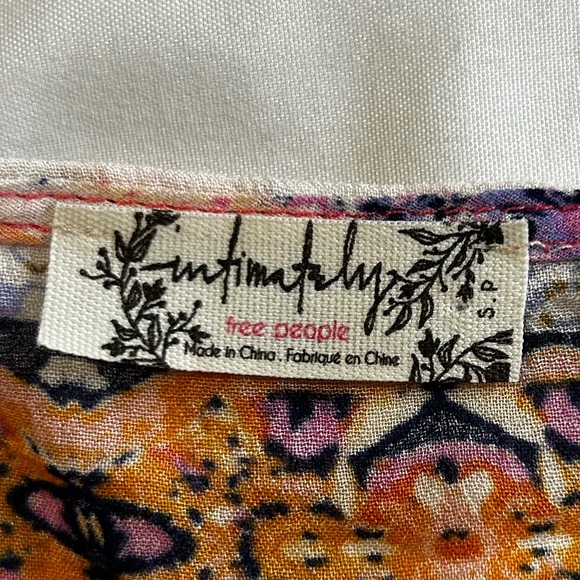 Free People Gypsy Boho Lagenlook Trapeze Slip Dress - Picture 7 of 9